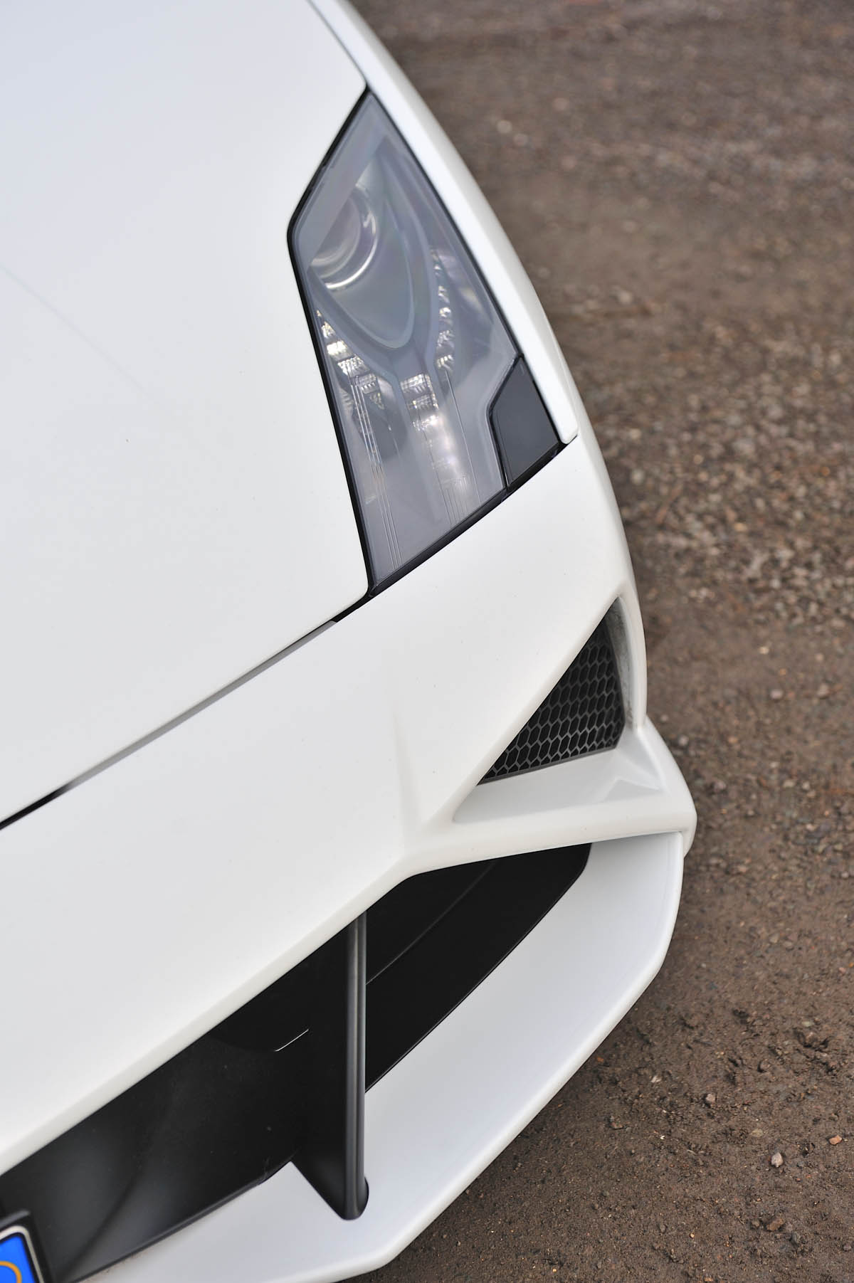 2013 Lamborghini Gallardo LP560-4 front spoiler bumper splitter