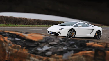 2013 Lamborghini Gallardo LP560-4 white front
