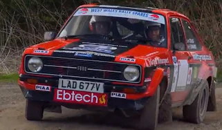 Ford Escort RS1800 rally car Goodwood Festival of Speed