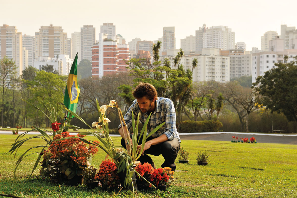 Ayrton Senna's grave