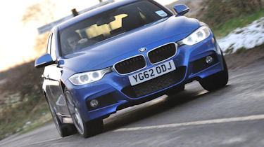 2013 BMW 330d M Sport slide skid drift sideways