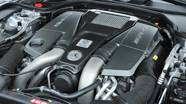 2013 Mercedes SL63 AMG 5.5-litre biturbo V8 engine