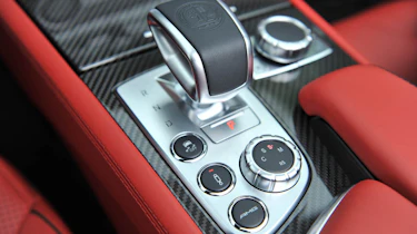 2013 Mercedes SL63 AMG button panel gear selector