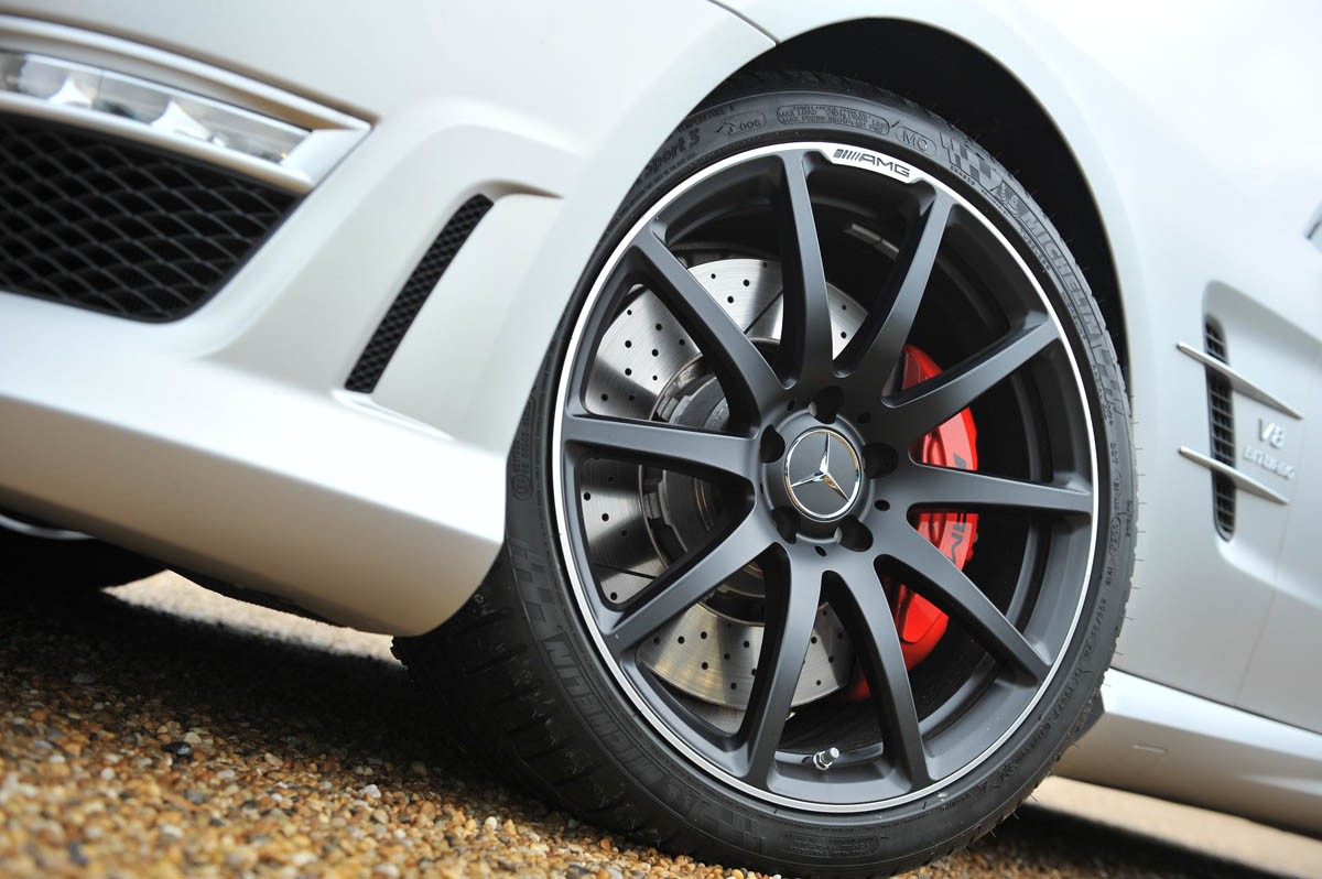 2013 Mercedes SL63 AMG matt black alloy wheel