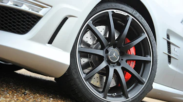 2013 Mercedes SL63 AMG matt black alloy wheel