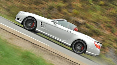 2013 Mercedes SL63 AMG side profile