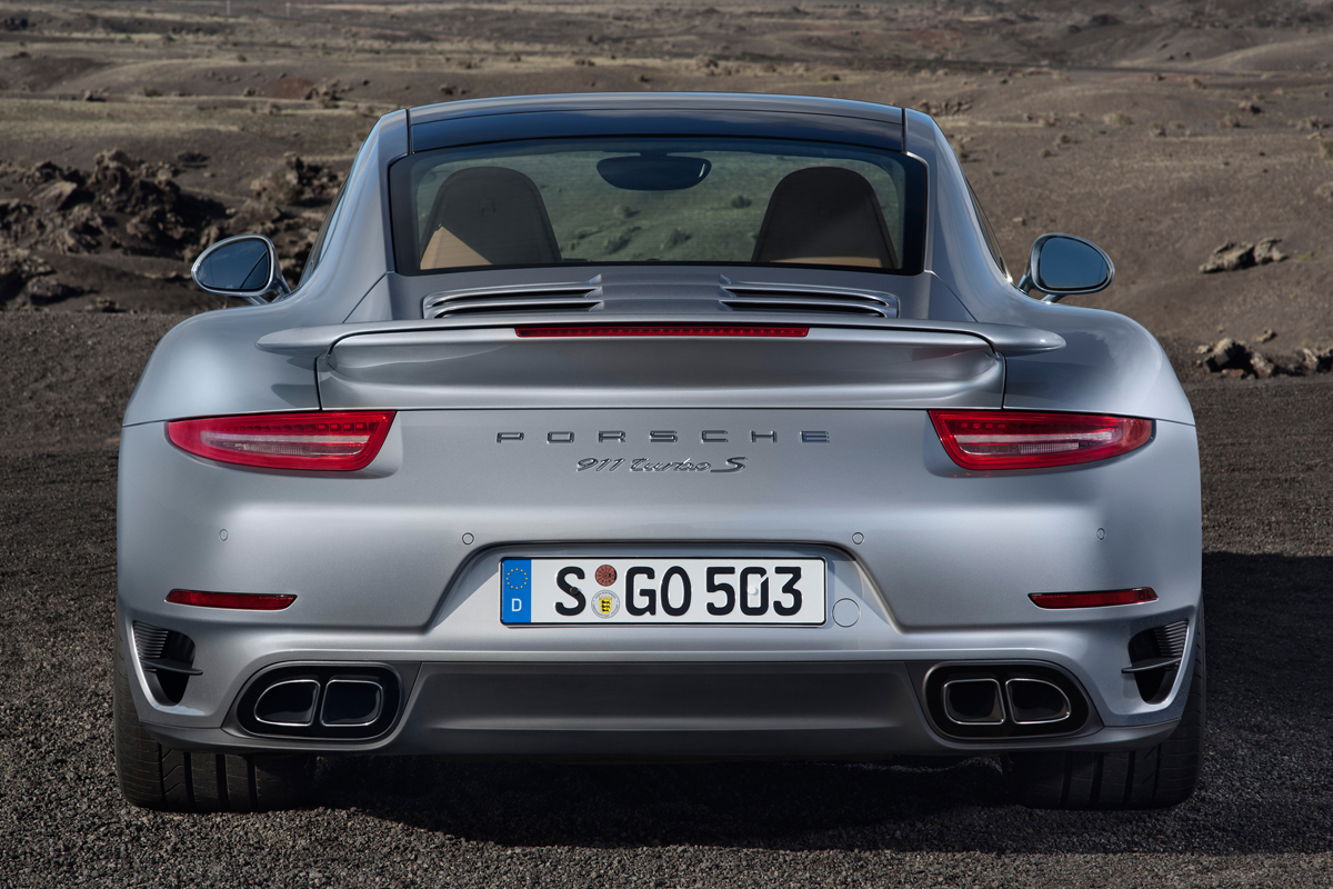 2013 Porsche 911 Turbo rear