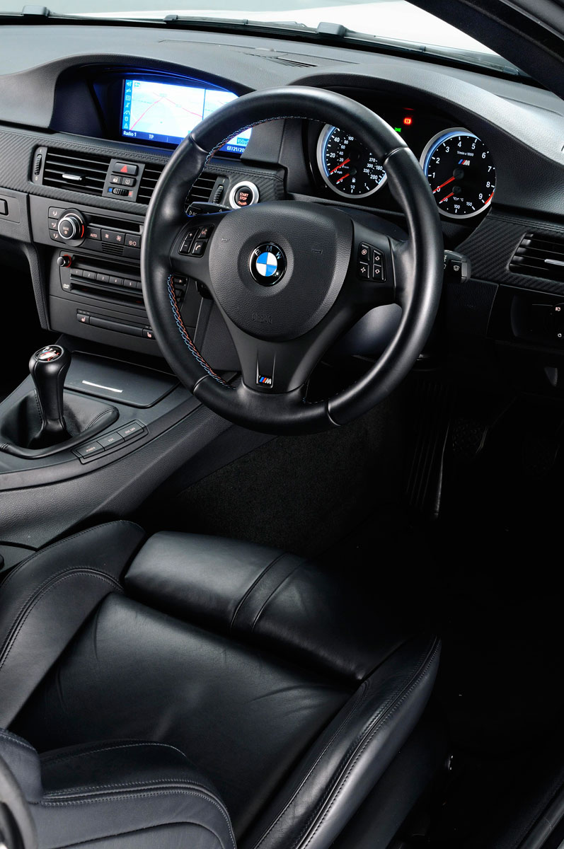 BMW M3 interior