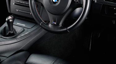 BMW M3 interior