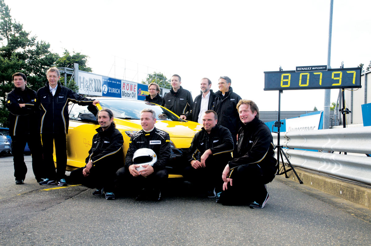 Renault Megane 265 Trophy Ring record