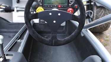 2013 Ariel Atom 3.5 interior steering wheel digital dashboard