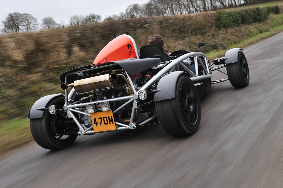 2013 Ariel Atom 3.5 rear view
