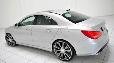 Brabus Mercedes CLA silver rear
