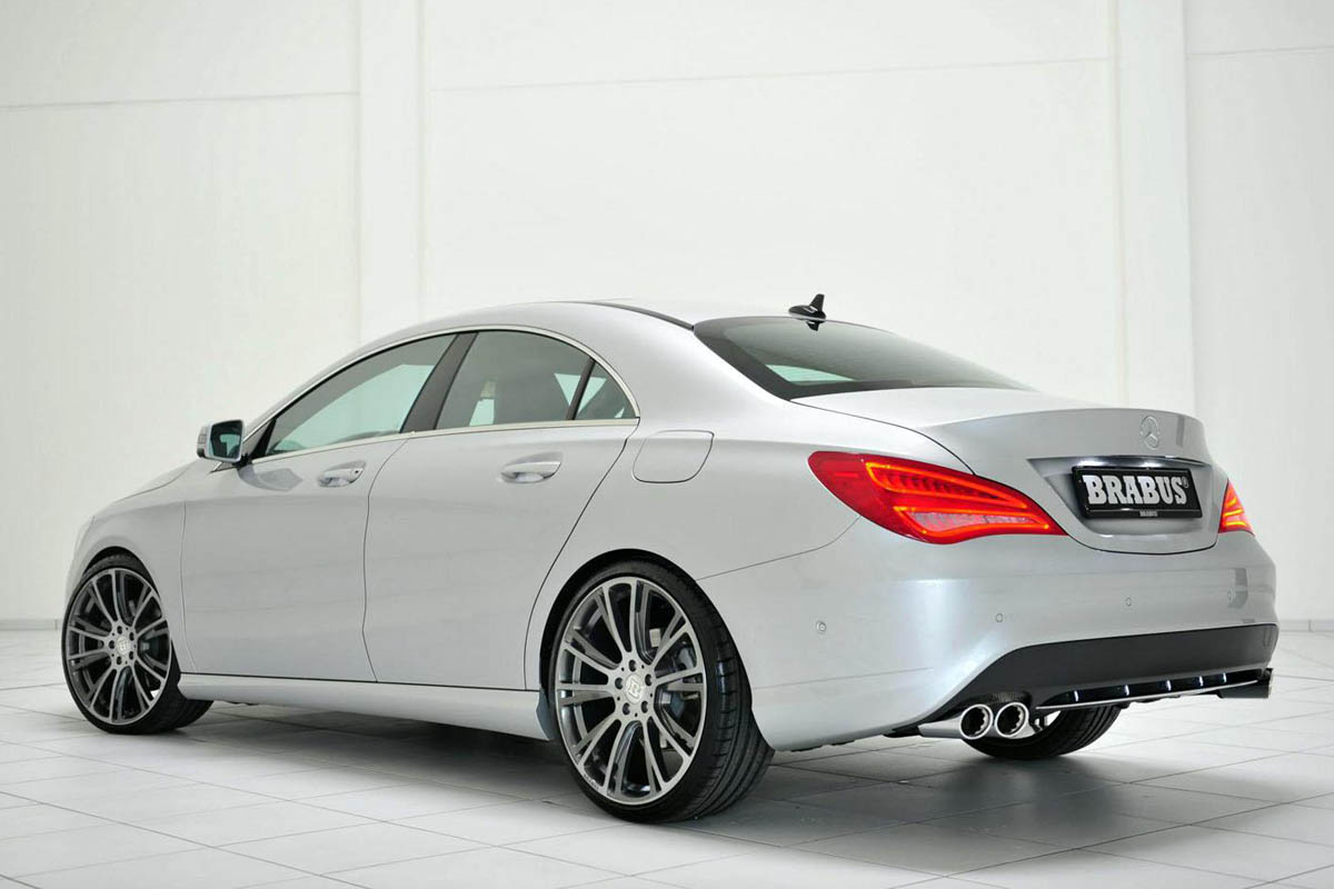 Brabus Mercedes CLA silver