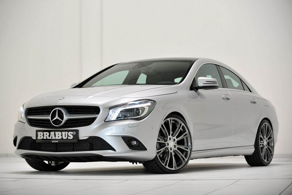 Brabus Mercedes CLA silver front