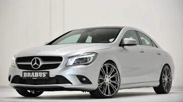 Brabus Mercedes CLA silver front