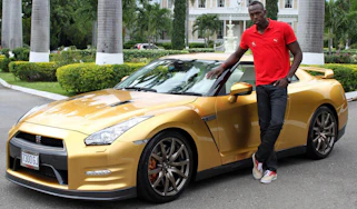 Usain Bolt Nissan GT-R special edition