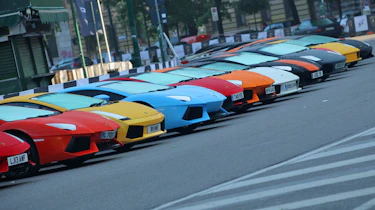 Lamborghini 50th road trip