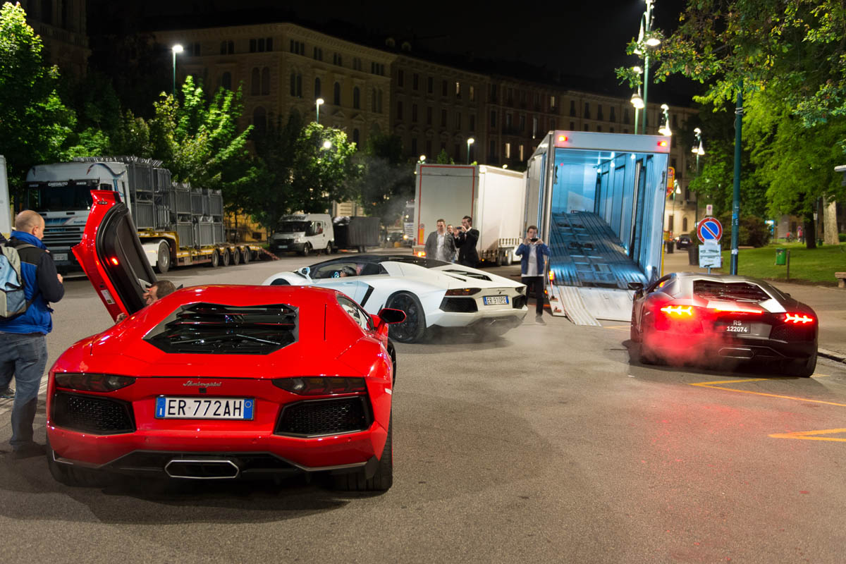 Lamborghini 50th road trip