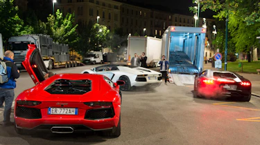Lamborghini 50th road trip