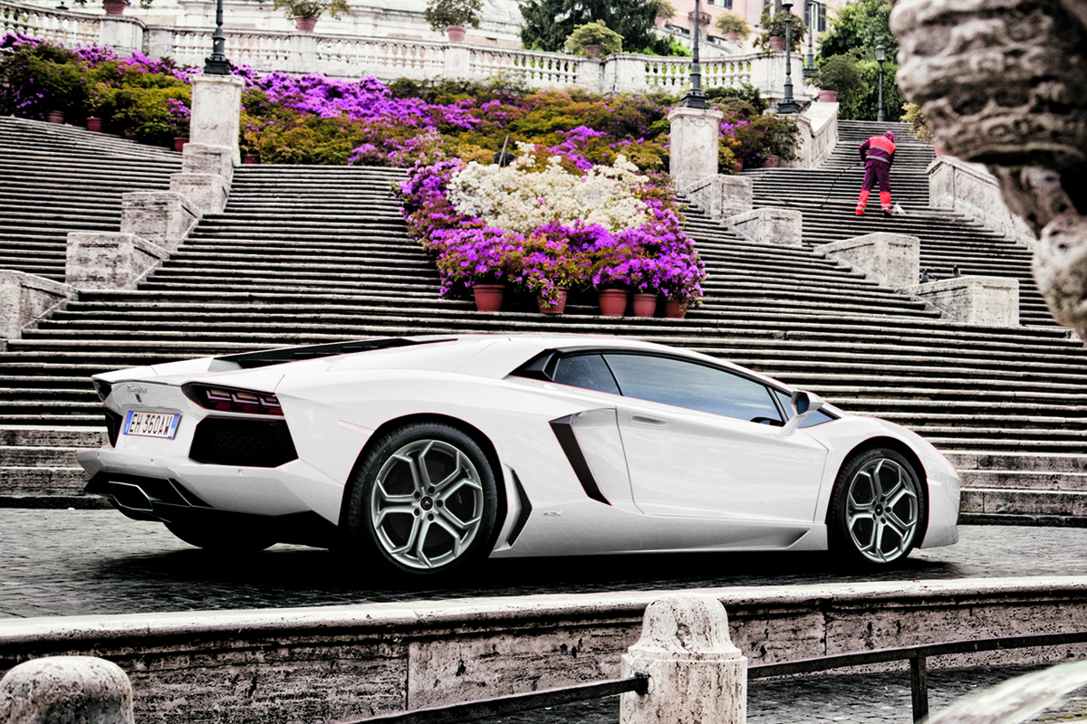 Lamborghini 50th road trip