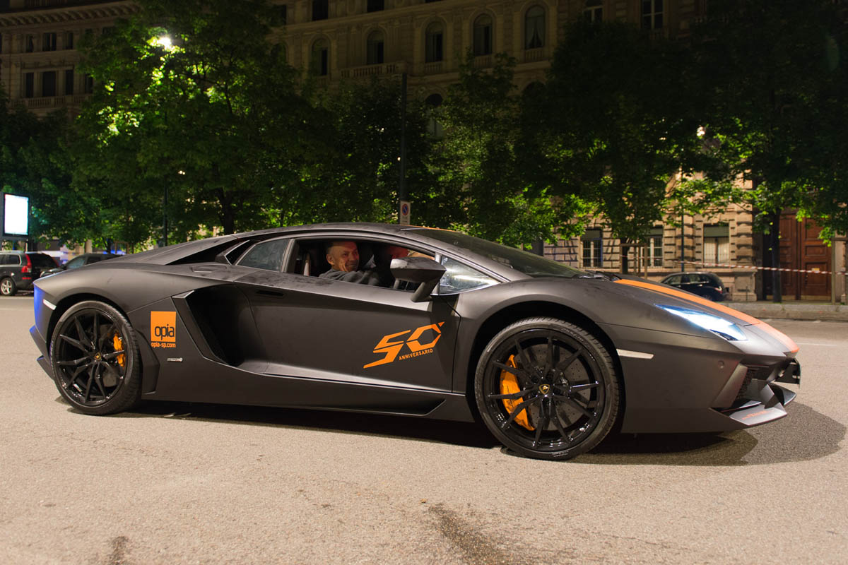 Lamborghini 50th road trip