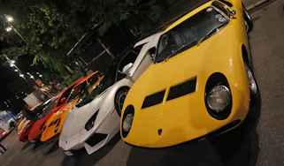 Lamborghini 50th road trip