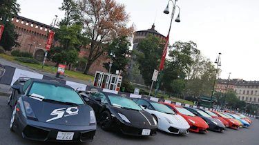 Lamborghini 50th road trip
