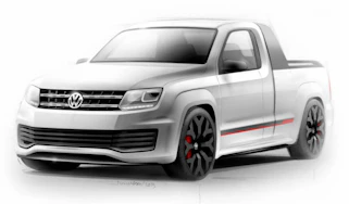 VW Amarok R-style concept 22in alloys