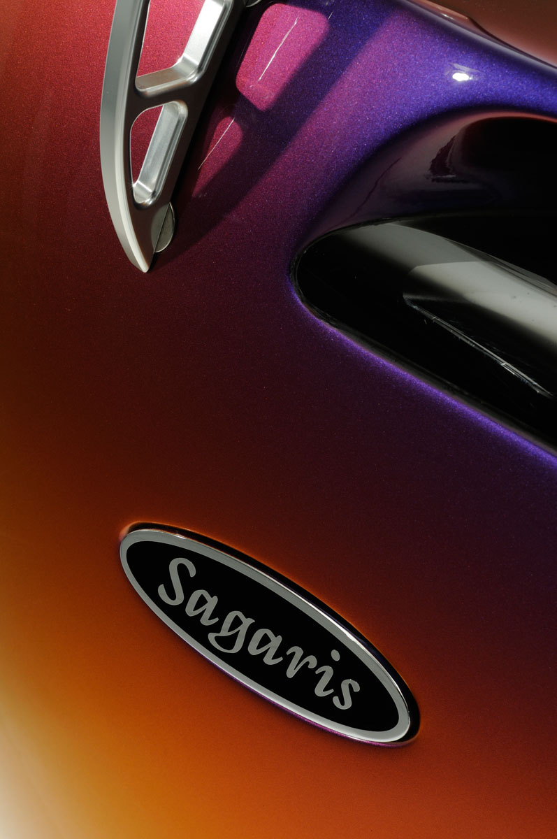 TVR Sagaris badge