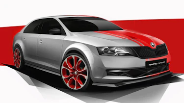 Skoda Rapid Sport sketch