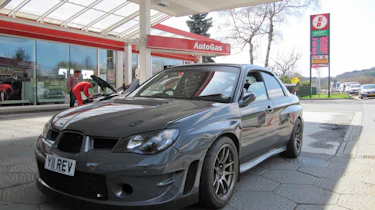 Revolution Subaru Impreza Project STI Nurburgring petrol station