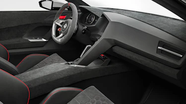 496bhp VW Golf Design Vision GTI interior