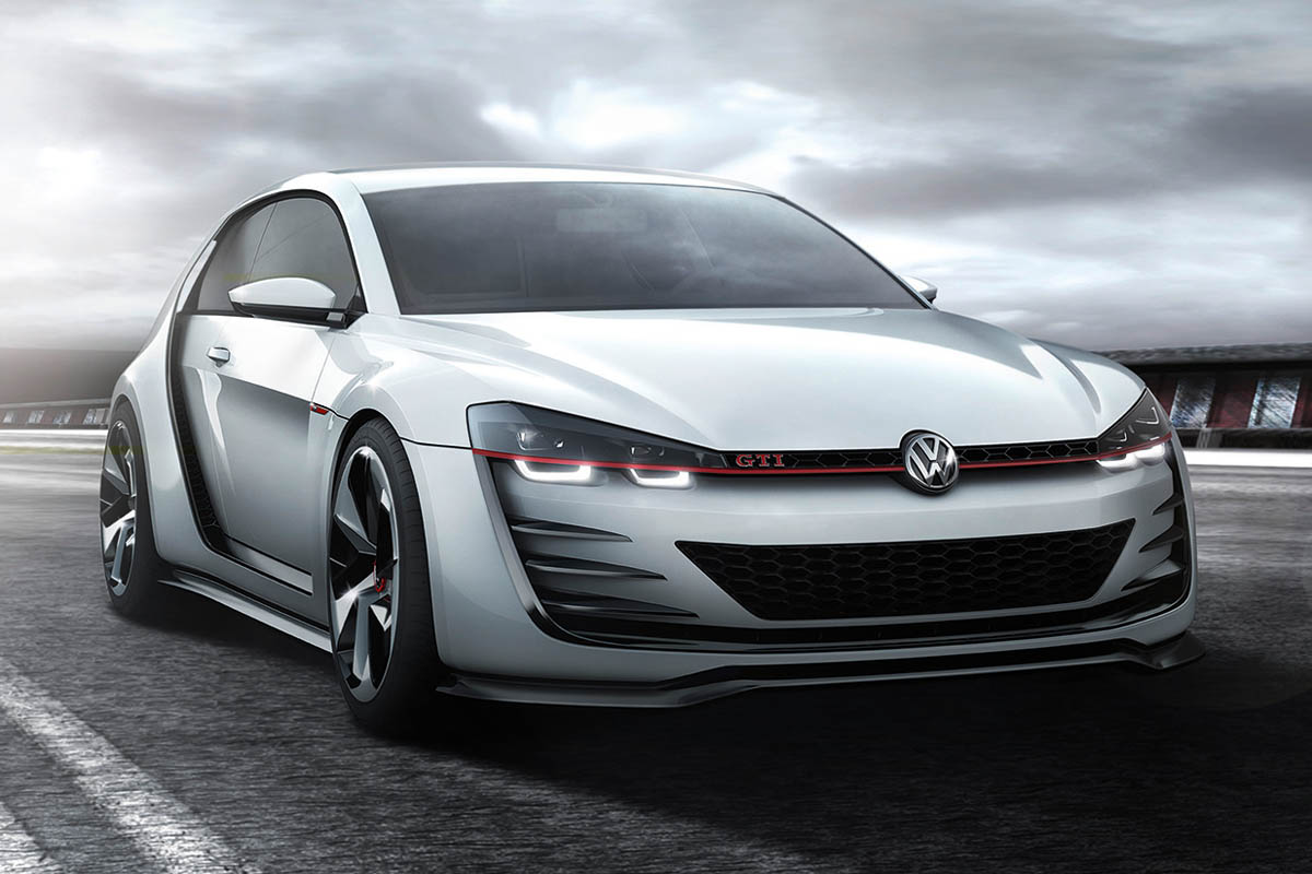 496bhp VW Golf Design Vision GTI front