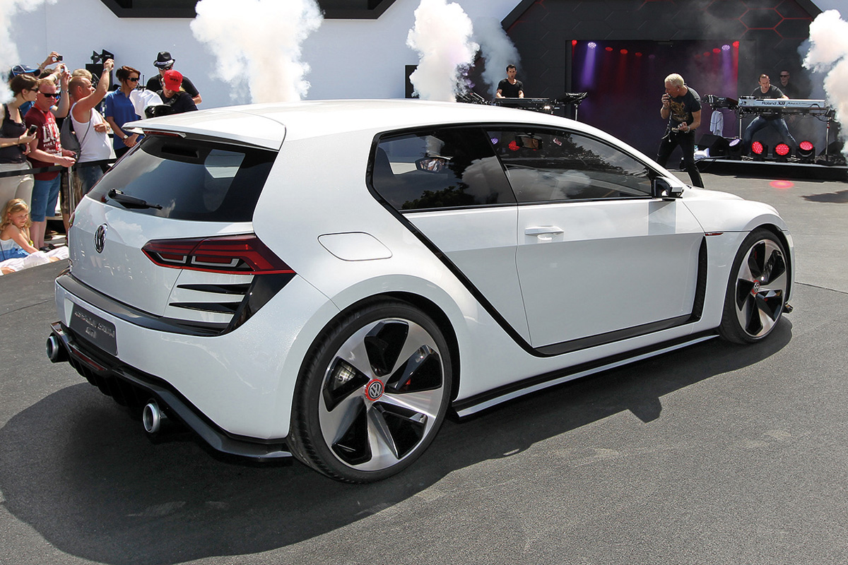 496bhp VW Golf Design Vision GTI white