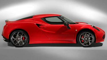 Alfa Romeo 4C Launch Edition Alfa Red side profile