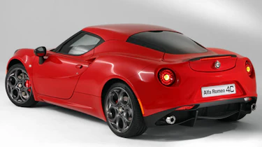 Alfa Romeo 4C Launch Edition Alfa Red rear view