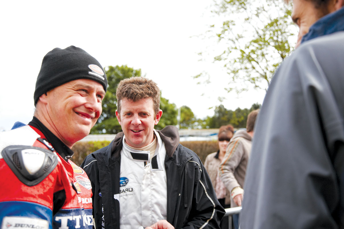 Mark Higgins and John McGuinness