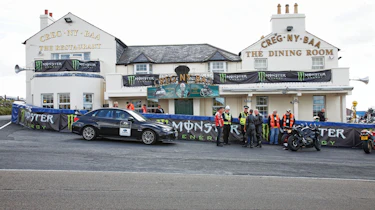 Subaru Impreza STI IOM TT record attempt