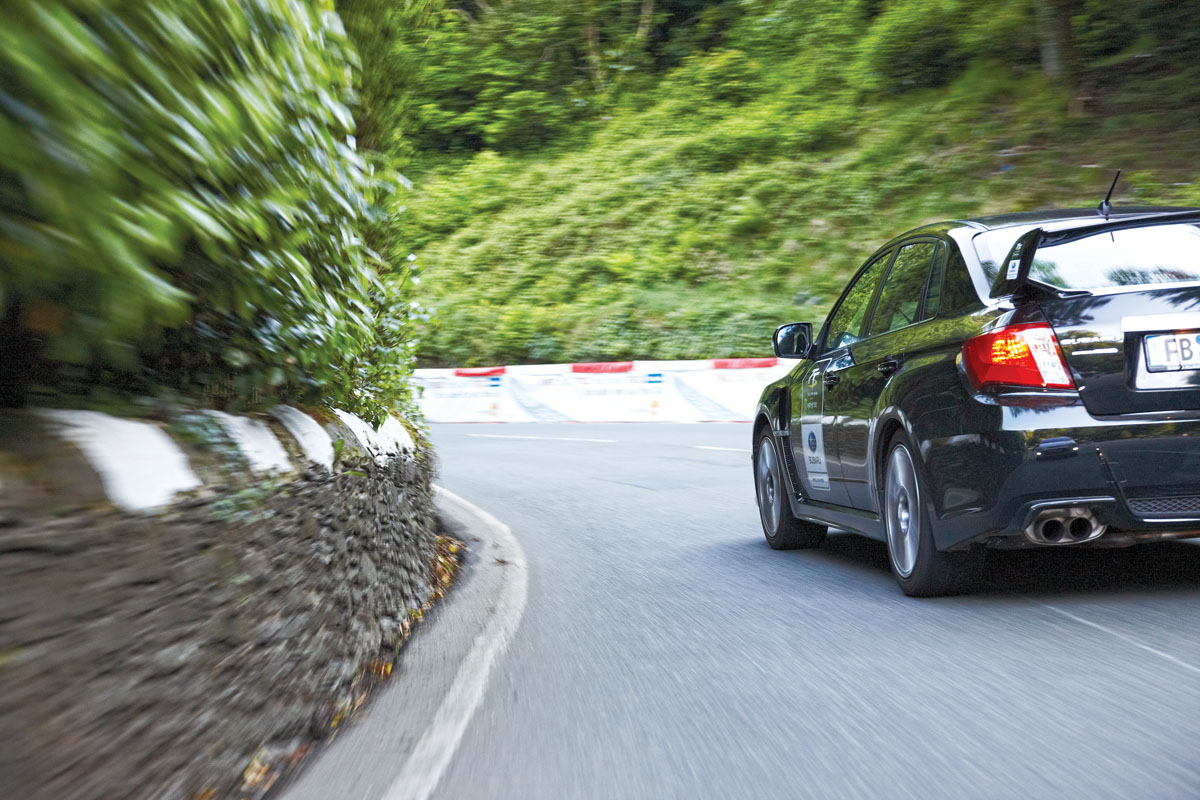 Subaru Impreza STI support vehicle