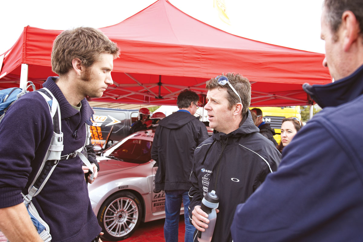 Henry Catchpole meets Mark Higgins