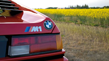 BMW M1 – rear closeup