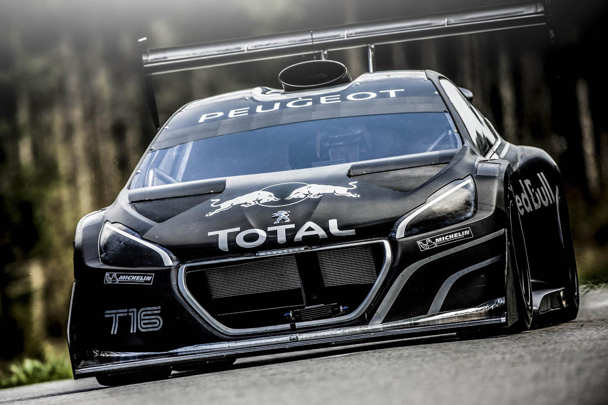Pikes Peak Peugeot 208 T16 first test