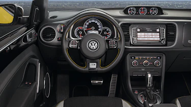 New Volkswagen Beetle GSR interior dashboard