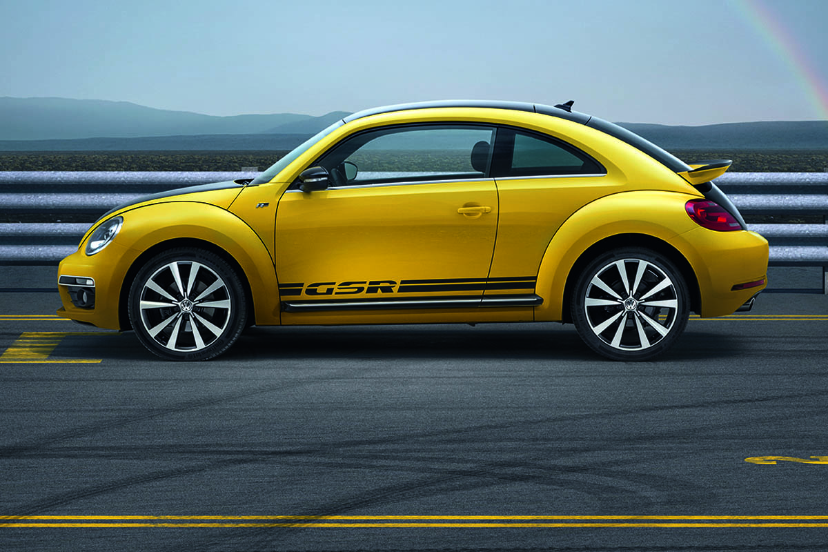 New Volkswagen Beetle GSR side profile