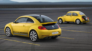 New Volkswagen Beetle GSR black and yellow