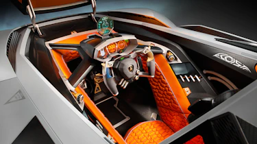 Lamborghini Egoista interior