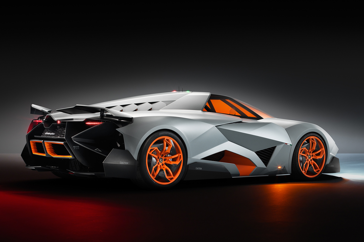 Lamborghini Egoista rear