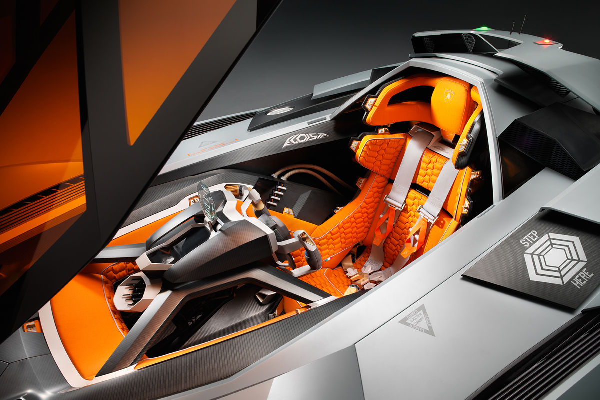 Lamborghini Egoista seat