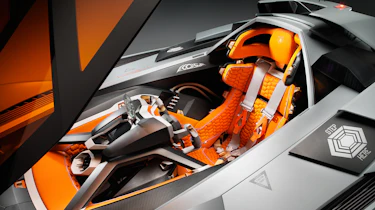 Lamborghini Egoista seat